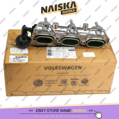 Colector de admisión izquierdo para Audi A6 A7 Q7 Q5 S4 VW Touareg 3.0T 06E133109AF Foto 1 de 4