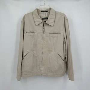 Banana Republic Mens Safari Jacket XXL Field Utility Neutral Full Zip - Picture 1 of 7