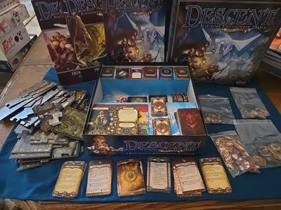 Descent Journeys in the Dark Segunda Edición 2015 Fantasy Flight Games 14+ Años Foto 1 de 4