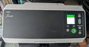 Fujitsu Ricoh Fi-8170 fast A4 duplex document scanner with Trays only 4k scan - Afbeelding 1 van 3