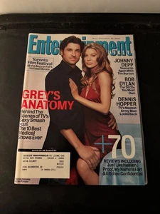 Sept. 2005 Entertainment Weekly Grey's Anatomy Patrick Dempsey Ellen Pompeo #841 - Picture 1 of 1