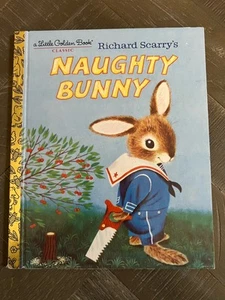 Little Golden Book Classic: Richard Scarry's Naughty Bunny, Brand New - Picture 1 of 7