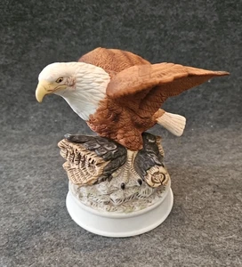 Aquila Calva Porcellana Uccellino Royal Heritage Americana Birds in Flight Collezione  - Foto 1 di 5