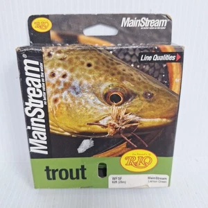 RIO Products Mainstream Trout WF5F Fly Line Lemon Green Freshwater Fly Fishing - Picture 1 of 6