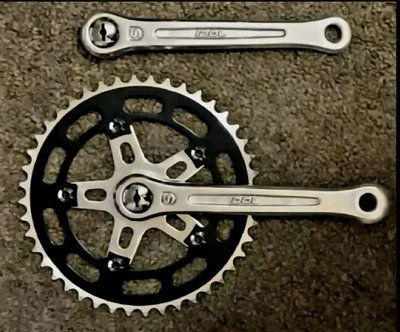 Bielas BMX Sugino Super Maxy Cross IDOL De colección GT Redline CW Mongoose SE Antiguo 3 Foto 1 de 3