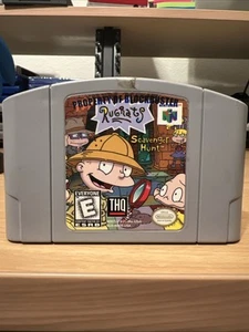 Rugrats: Scavenger Hunt (Nintendo 64, 1999) Authentic Tested Cartridge - Picture 1 of 4