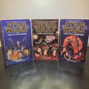 Star Wars The Thrawn Trilogy by Timothy Zahn Complete Paperback Set 1st /1st - Picture 1 of 15