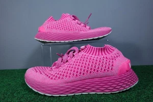 NOBULL Runner Shoes Womens Size 10 Pink Knit Athletic Training Gym - Picture 1 of 8
