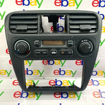 Honda Accord 1998-2002 control de clima embellecedor centro de interruptor de aire acondicionado 99 00 01 Foto 1 de 4