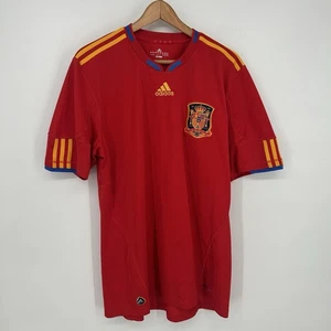 Camiseta de Fútbol España Hombre Extra Grande 2010 Home Kit Mundial Adidas - Imagen 1 de 10