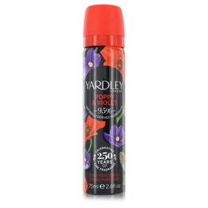 POPPY & VIOLET by Yardley London Body Spray 2.6 oz for Women (pack of 2) - Picture 1 of 2