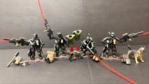 Mega Bloks Call of Duty Seal Night Squad Building Blocks Figure Set Toy Rare - Picture 1 of 14