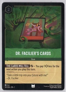1x Dr. Facilier's Cards *Foil* - Lorcana - The First Chapter - Uncommon - Imagen 1 de 1