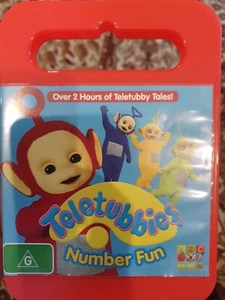 THE TELETUBBIES NUMBER FUN DVD RARE KIDS CHILDREN'S CULT BBC TV 2005 SERIES - Picture 1 of 3