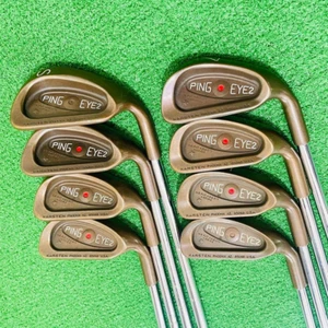 Ping EYE2+ Beryllium Copper Iron Set 8pcs 4-W,Sw PING ZZ LITE Red Dot - Picture 1 of 8
