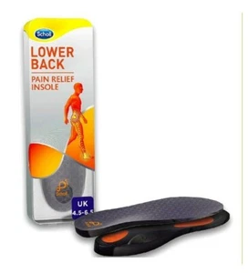 Scholl orthopädische Einlegesohle unterer Rückenschmerzlinderung, SMALL S (4,5-6,5) UK-Größe - Bild 1 von 6