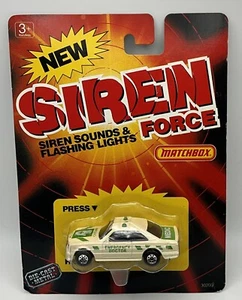 1990 Matchbox Siren Force Mercedes 500 SEC Emergency Doctor Medic Car - *Read - Picture 1 of 6
