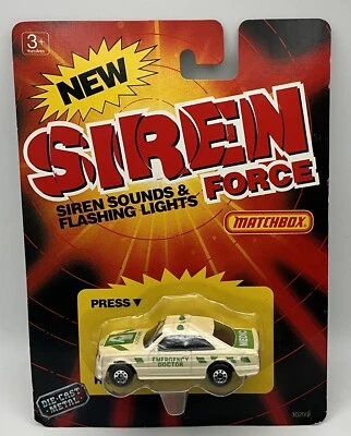 1990 Matchbox Siren Force Mercedes 500 SEC Emergency Doctor Medic Car - *Read - Image 1 of 4