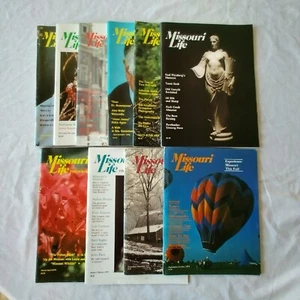 Missouri Life Magazine Lot of 10 Back Issues 1978-1979 - Imagen 1 de 6