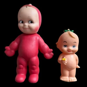 Vintage Kewpies Ragsy Kewpie Doll Squeak Toy Red Devil By Cameo 1963 Luv N Care - Picture 1 of 11