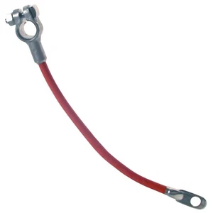 Deka 04151 Red 65" Top Post 4 AWG Gauge Terminal Battery Cable 3/8" Stud USA - Picture 1 of 3