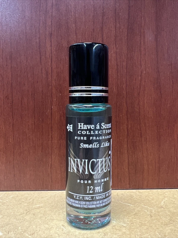 Óleo perfumado masculino Invictus Rollerball 12 ml - Imagem 1 de 2