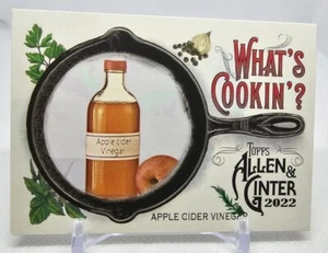 2022 Topps Allen & Ginter's What's Cookin'? Apple Cider Vinegar #WC-1 - Picture 1 of 10