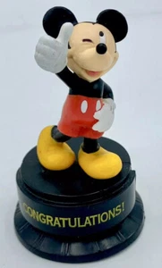 Mickey Mouse Figure Cake Topper Disney Congratulations Thumbs Up - Picture 1 of 7