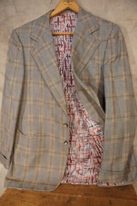 Vintage LeBaron California Men's Sports Coat Jacket 42L AWESOME - Picture 1 of 14