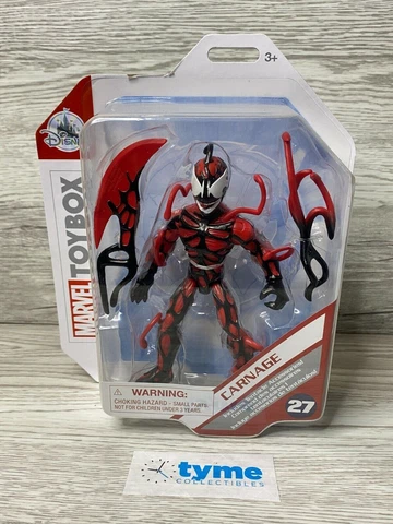 Disney Marvel CARNAGE 5.5" Action Figure Legends Spider-man Toybox New Cover
