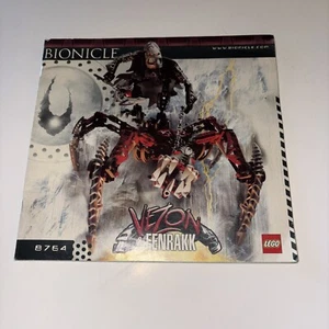 LEGO Bionicle (8764) ~ INSTRUCTIONS MANUAL Only Book ~ Vezon & Fenrakk - Picture 1 of 3