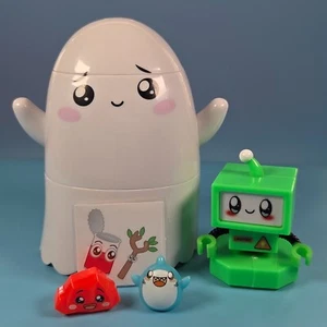 Lankybox Mystery Ghostly Glow Pack inc LankyBot, Micro Figs, Stickers - Open Box - Picture 1 of 6