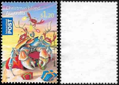 Christmas Island, Australia - Xmas Series 2008/11 - International Post  - USED - Image 1 of 4