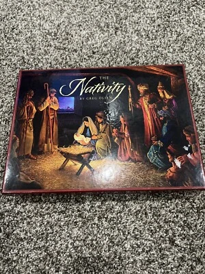 GALISON Greg Olsen The Nativity 1000 Piece Puzzle 20" X 27" NEW IN OPEN BOX - Image 1 of 3