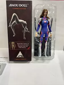 1/6 Jiaou Doll Seamless Female Body Figure fit 12" D.Va Overwatch - Picture 1 of 14