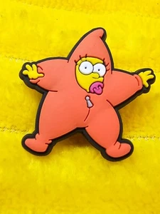 Maggie Simpson Star Cold Shoe Croc Charm - Picture 1 of 1