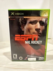 Xbox Original Microsoft ESPN NHL Hockey 2003 Complete CIB With Manual - Picture 1 of 5