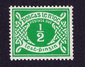 IRELAND Stamp Postage Due J5 Mint Very Lightly Hinged VF - Picture 1 of 1