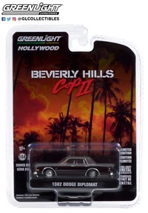 2021 GREENLIGHT Hollywood Series 31-Beverly Hills Cop II-1982 Dodge Diplomat NOC - Picture 1 of 4