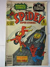Marvel comics book & Electric Company SPIDEY Super Stories 32 1977 VF