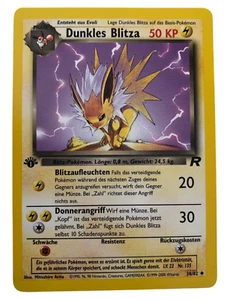 Pokemon Dunkles Blitza 38/82 Team Rocket 1. Edition NM Near Mint Deutsch - Bild 1 von 2