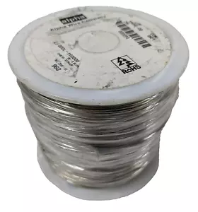 1000' Alpha 296-SV001 18AWG Hook-Up Bus Bar Solid Wire Tinned Copper 1.02mm NEW - Picture 1 of 3