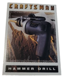 1994 Craftsman Trading Card #21 - Trapano a percussione 3/8" (I6 - Foto 1 di 2