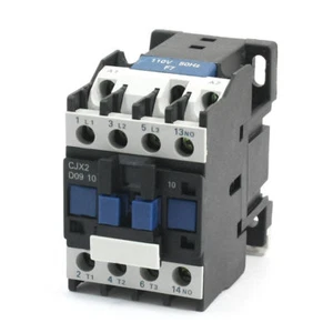 CJX2-0910 AC 24V Coil 35mm DIN Rail Mounting Electric Power Contactor - Imagen 1 de 3