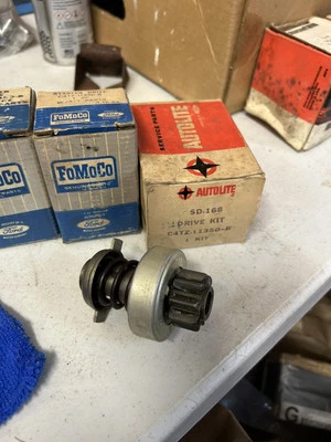NOS FORD F100/350 MOTOR DE ARRANQUE 223-292 P100/500 6&8 CILINDROS 1964 C4TZ-11350-B Foto 1 de 4