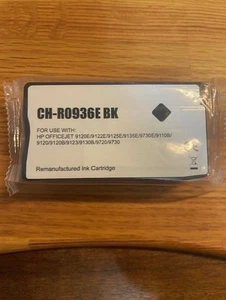 Cartucho de tinta negra compatible para HP OfficeJet 9120E 9122E 9125E 9730E 9110B - Imagen 1 de 1