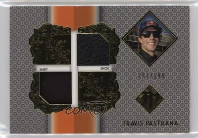 2013 Press Pass Total Memorabilia Dual Gold /199 Travis Pastrana #TM-TP - Image 1 of 2