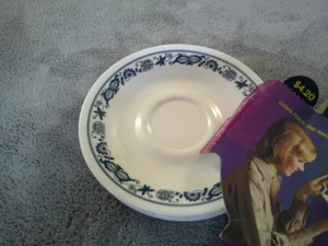 Vintage 70’s Corelle Old Town Blue Untertassen NEU - Bild 1 von 2