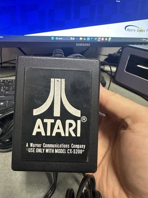 Atari 5200 Power Supply AC / DC Power Adaptor CO18187  Tested And Working - Image 1 of 4