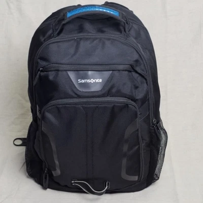 Samsonite VizAir Mochila Laptop Almacenamiento Multi Compartimento Bolsa de Viaje, Negra Foto 1 de 4